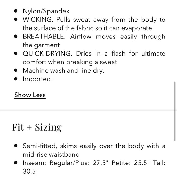 Black Athleta joggers - Picture 8 of 8